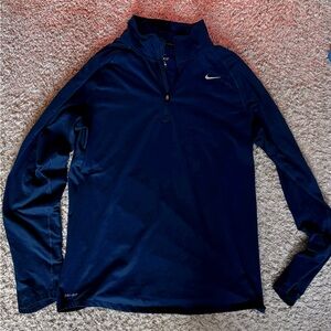 Nike Blue Dri-FIT Pullover
